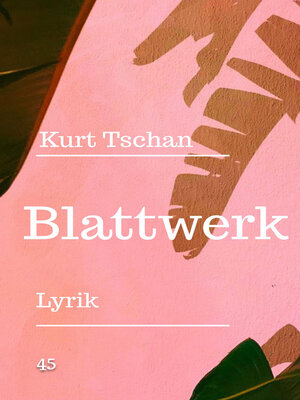 cover image of Blattwerk